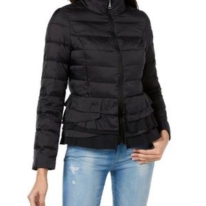 COPY - T Tahari Light Ruffle Puffer Coat